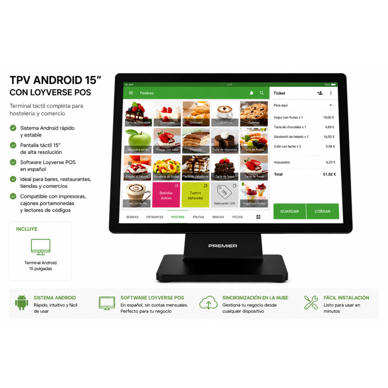 TPV Android pack completo