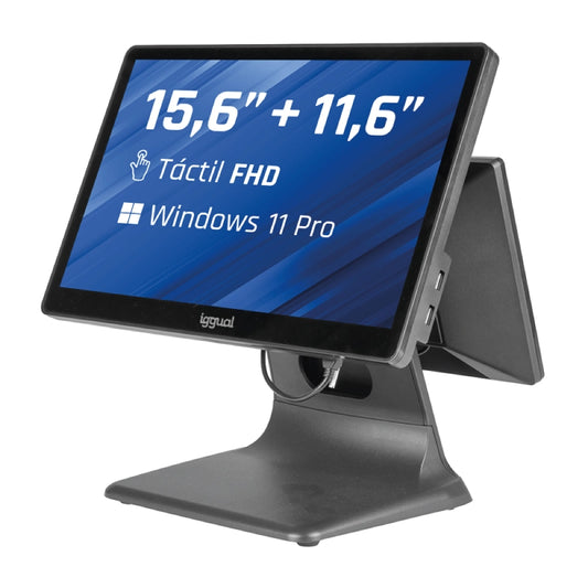 Termina Windows Doble Pantalla dual 15,6" 11,6" 16:9 N100 8+256GB W11