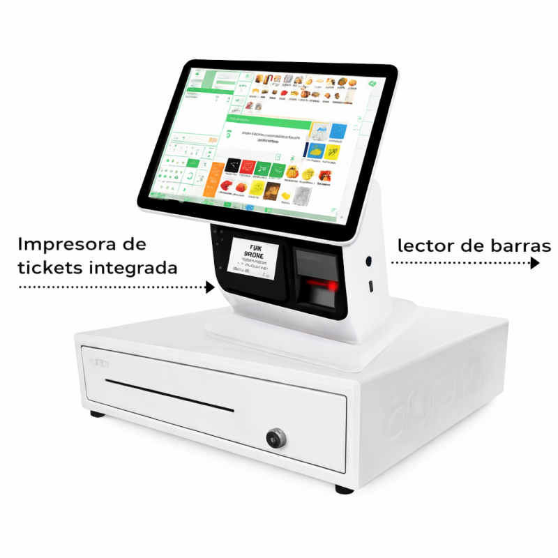 KT-KIOSK Tpv con impresora integrada y Lector de barras.